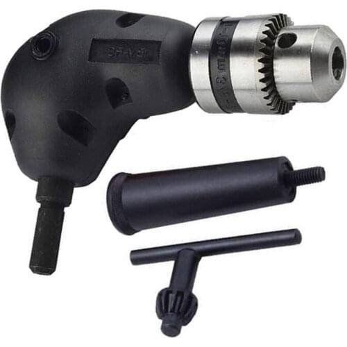 Durable Right Angle Extension Socket Holder Adapter Drill Attachments Tool Right Angle Attachment Drill Extension