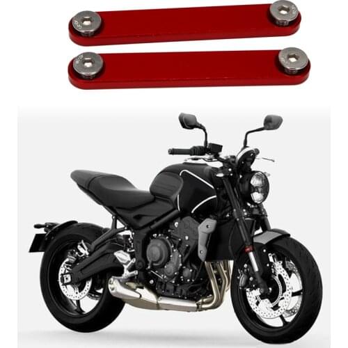 Motorcycle Rear Pedal Bracket Trim Rear Peg Removal Blanking Motorcycle Accessories for Triumph TRIDENT 660 2021