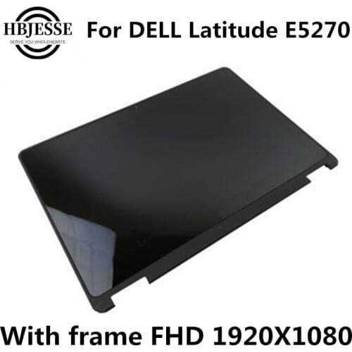 Test well 12.5 inch LCD Screen Display Touch Assembly Replacement For DELL Latitude E5270 FHD 1920X1080