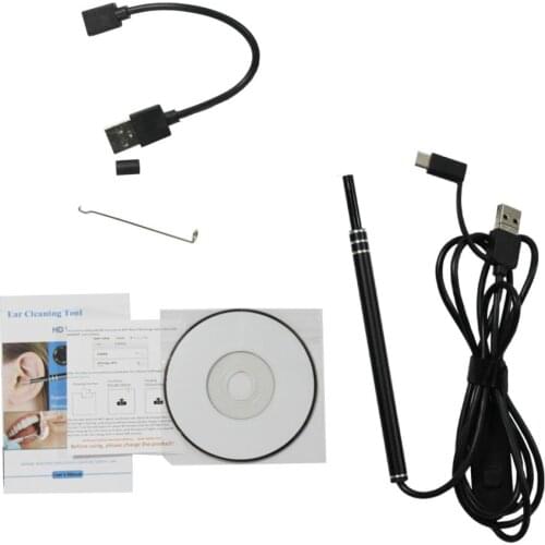 1.0MP WiFi Wireless Camera 5.5mm Len Visual Ear Borescope for Android IOS PC