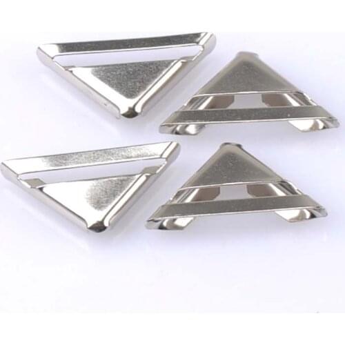 40pcs practical metal silver Book Scrapbooking Album Menu Folder Corner Protectors Corner For Photo Album DIY 12x12x3mm cp1576