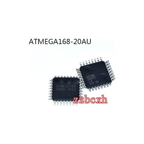 5PCS/LOT New original ATMEGA168-20AU ATMEGA168 168-20AU QFP32