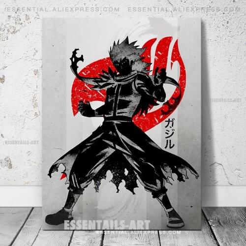 Fairy Tail Natsu Dragneel Anime Poster Canvas Wall Art Painting Decor Pictures Bedroom Study Living Room Home Decoration Prints
