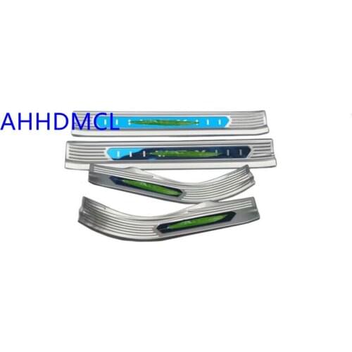 Car Welcome Pedal Threshold Strip Door Sill Strip For Great Wall Wey VV6 2018 2019