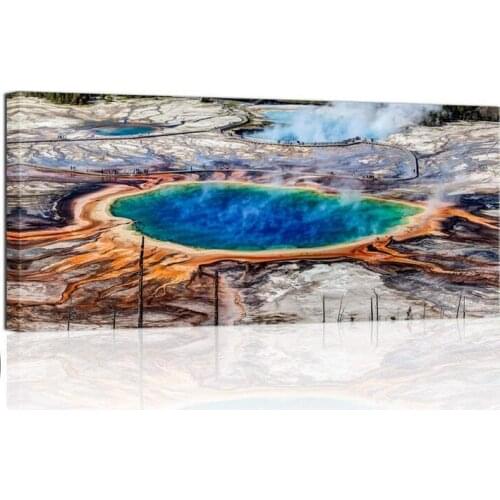 Large 5D DIY Full Square Round Diamond Embroidery Spring Yellowstone National Park Cross Stitch Mosaic Diamond Painting JS4393