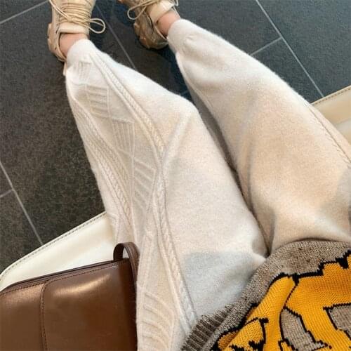 CELEB SHIJIA Women's Knitted Trousers