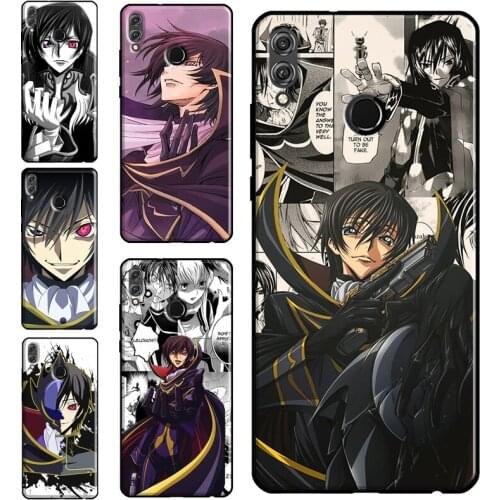 Lelouch Code Geass Phone Case For Huawei Honor 10i 8X 9X 10X 10 Lite 8A 9A 7S 8S 7C 7A 4C 6C 20 Pro Cover