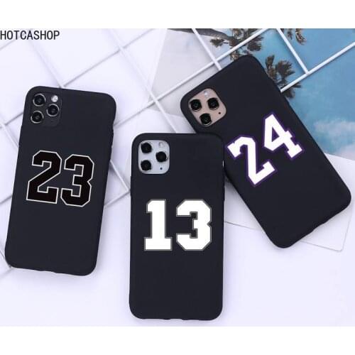 Basketball Football 23 24 7 13 Phone Case for iphone 12 pro max mini 11 pro XS MAX 8 7 6 6S Plus X 5S SE 2020 XR case