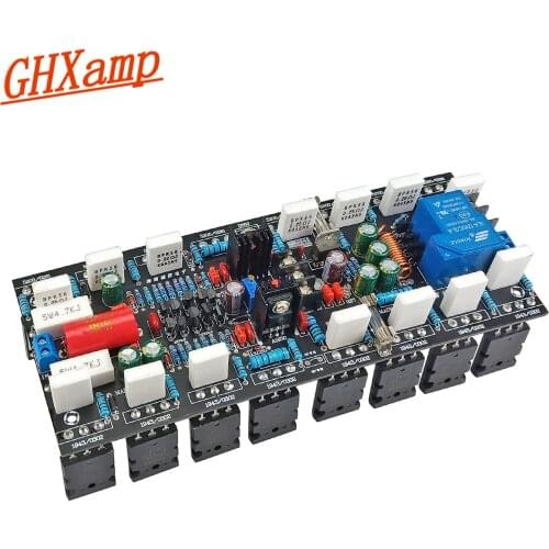 GHXAMP 800W Mono Power Amplifier Board Audio Amplifiers Transistor A1943+C5200 With Speaker Protection DC Dual 20-90V 1PC