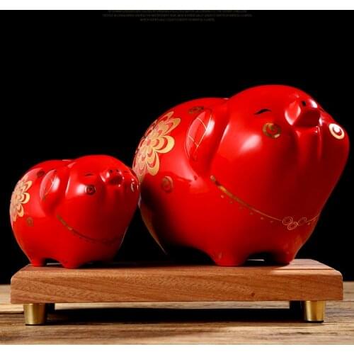 Secret Coin Money Box Kids Ceramic Cute Gift Hidden Safe Pig Piggy Bank Paper Money Living Room Spaarpot Home Decoration DG50MB