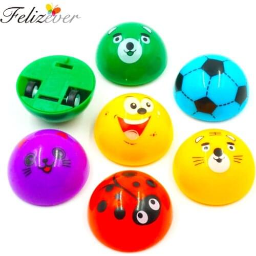 12Pcs Pull Back Racer Mini Cartoon Car Kids Birthday Party Favor for Boys Girls Giveaways Pinata Kindergarten Gift Bag Party Toy