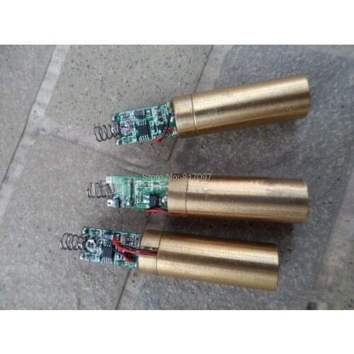 Powerful Lab Laser DIY 200mW Green Laser Module 532nm Lazer Diode Show Lighting