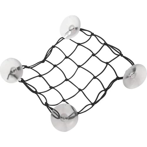 NEW-Universal Cargo Net Bag with 4 Suction Cup Surfboard Paddle Board Deck Storage Net Paddle Board Surfboard Accessories