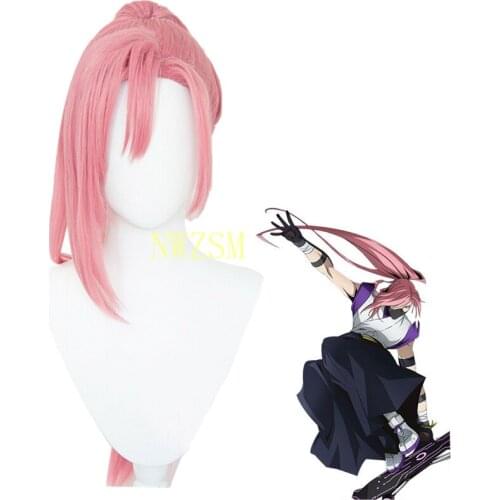 SK8 The Infinity Cherry Blossom Cosplay Wig High Temperature Resistant Pink Synthetic Hair Anime Role Play Accessories Halloween