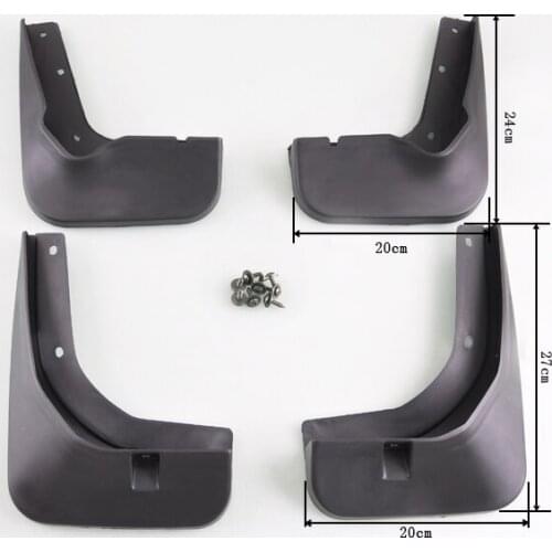 Wotefusi Front & Rear Mud Flaps Splash Guard Mudguards Fit For PASSAT 2011-2012 11 12 [QPS13]
