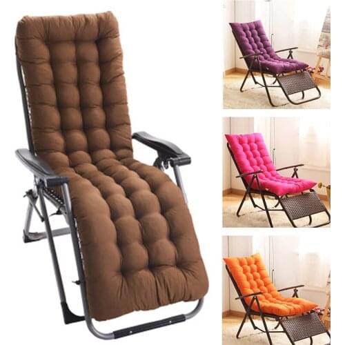 Rocking Chair Cushion Pads with Ties Non Skid Overstuffed Patio Chair Cushion Household D1
