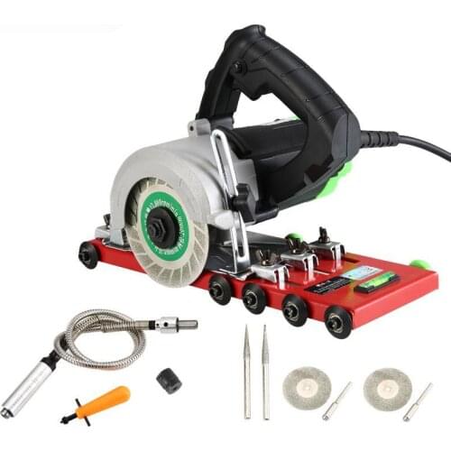 220V Floor Tile Cleaning Cutting Angle Grinder Ceramic Tile Special Power Tools Sewing Hook Dust-Free Cutting Sewing Machine