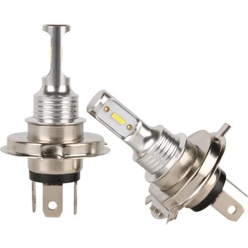 10PCS Headlight Bulbs Light Super Bright For Car H4 2SMD 1860 9V-32V DRL Fog Light For Car