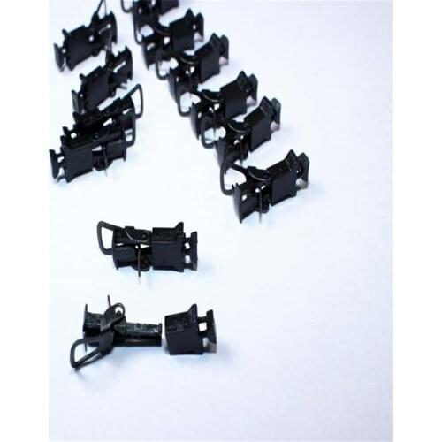 12pcs/lotEuropean car train accessories HO proportional train coupler Universal hook