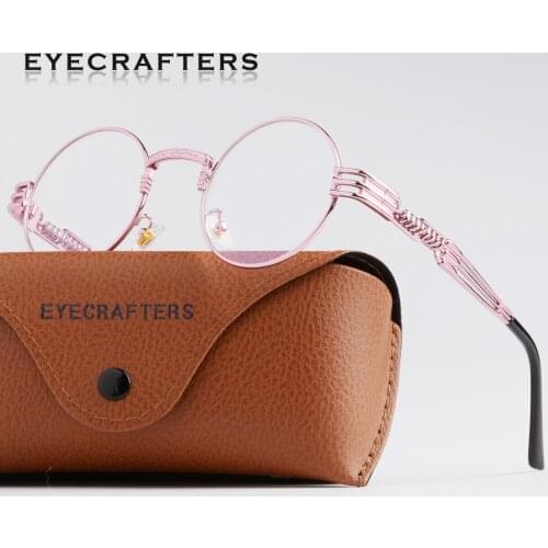 2020 Metal Fashion John Lennon Round Sunglasses Steampunk Sunglasses Mens Womens Retro Vintage Coating Mirrored Eyewear Shades