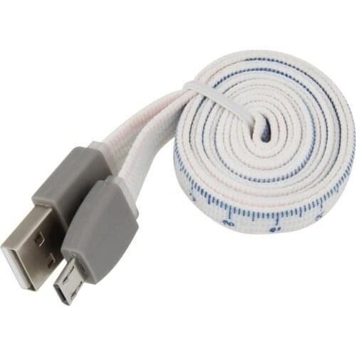 300pcs/lot High quality micro 5pin 8pin Calibrated Cotton data cable for Sumsung HTC xiaomi huawei iphone 1Mwholesale cheap