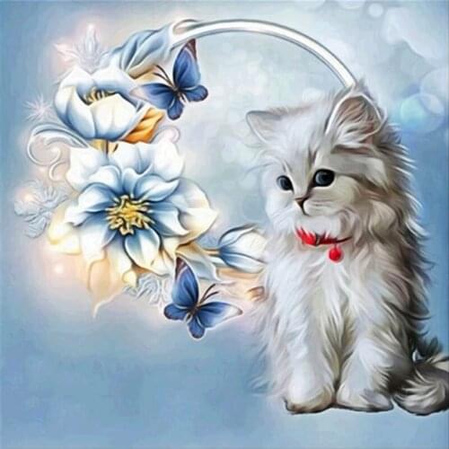 5d Diy diamond painting cartoon animal landscape flower round diamond mosaic home decoration embroidery pattern cross stitch