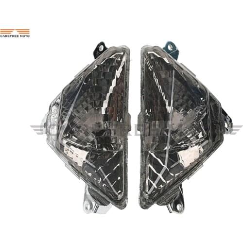 Motorcycle Front Turn Signals Indicator Blinker Light Lens Case for Kawasaki ZX6R ZX636 ZX 6R 636 2013-2014