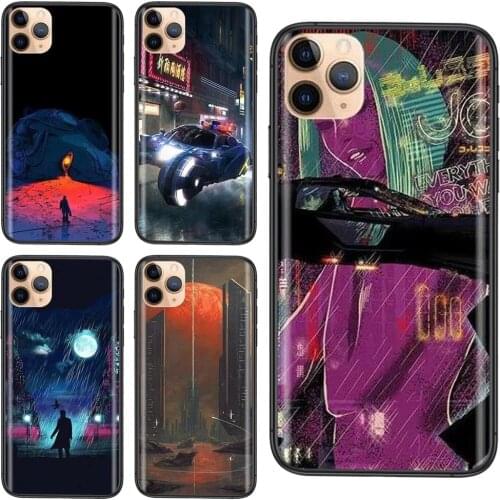 Black Prime Art Cover Silicone For Xioami Redmi Note 10 Pro 5G 9 9S 9T Max 8 7 6 5 4 Pro Max Blade Runner 2049 Worlds
