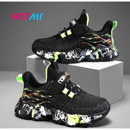 2021 Children sport shoes For boys sneakers girls shoes child leisure trainers casual breathable kids running shoes boys 270