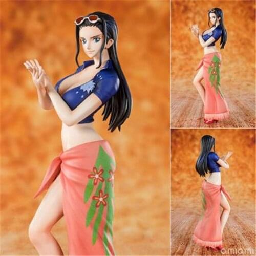 Anime 18cm One Piece ZERO 20th Anniversary Nico Robin The straw hat Pirates PVC Action Figure Collectible Model Toys Gift