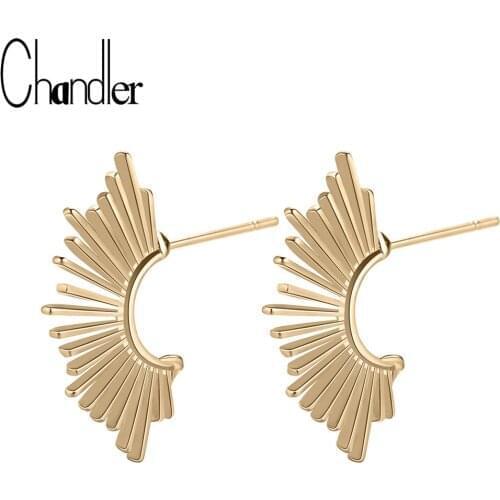 Chandler Punk Huggie Earrings Spike Earrings Edgy Piercing Earrings Studs Hypoallergenic Minimal Accessories Mothers Day Gift