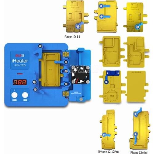 JC IHeater Pre-heating Rework Station For 11 Pro MAX X XSMAX Digital Thermostat Heating Plate Motherboard Desoldering Fixture