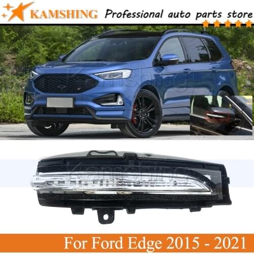 Kamshing Rearview Side Mirror Turn Signal Lamp light For Ford Edge 2015 2016 2017 2018 2019 2020 - 2021 Turn Signal Lamp light
