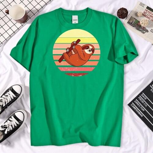 Men Short Sleeve Watercolor Coffee Love Cartoon Spring Printing Clothes Print Tshirt male Tee Top gentlemen Graphic T-shirt