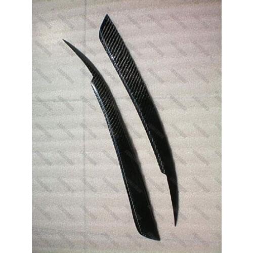 Carbon Fiber Headlight Eyelids Eyebrows for 1993-1996 Nisan Skyline R33 GTR