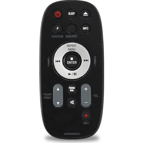 New Remote Control Fit for LG Micro Hi-Fi System DVD Player AKB36638231 Controller