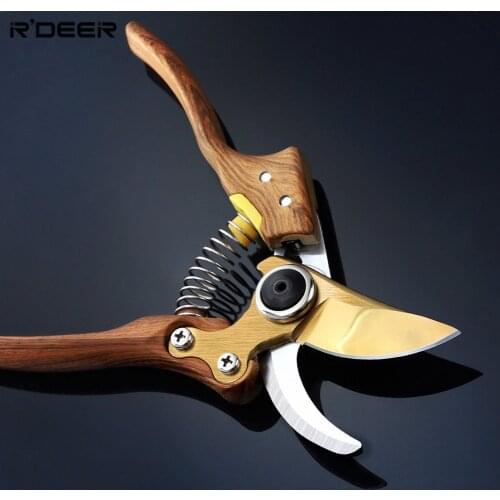 8inch Garden Scissors SK5 Steel Pruning Knife Professional Pruner Plant Shears Cutting Hand Tools