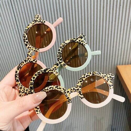 Cute Round Sunglasses Children Baby Boys Girls Kids Toddler Retro Sun Glasses Eyewear Shades Goggles Oculos UV400 Lovely Vintage