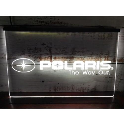 D142 Polaris Snowmobile Logo Sale New Led Neon Light Sign