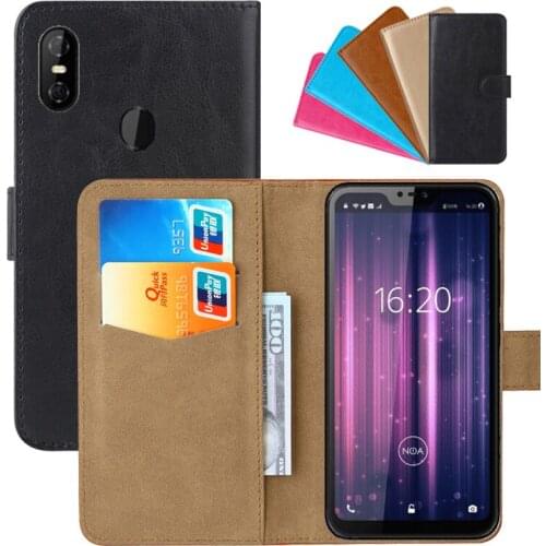 Luxury Wallet Case For NOA N20 PU Leather Retro Flip Cover Magnetic Fashion Cases Strap