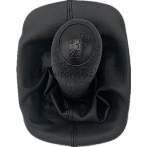 Free Shipping 5 Speed Gear Shift Knob For Skoda Octavia MK1 A4 1997-2011 Gear Shift Knob Boot