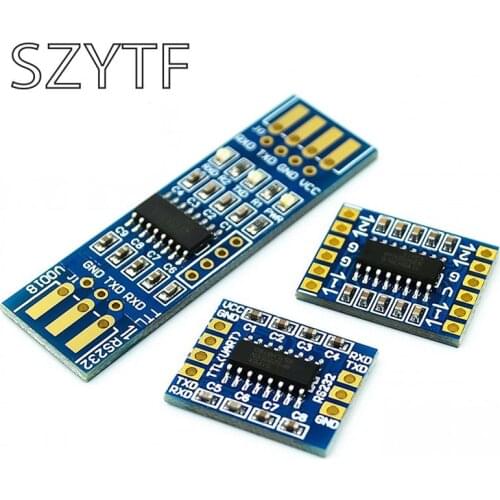 SP3232 TTL to RS232 to TTL module serial module wire brush immersion gold plate