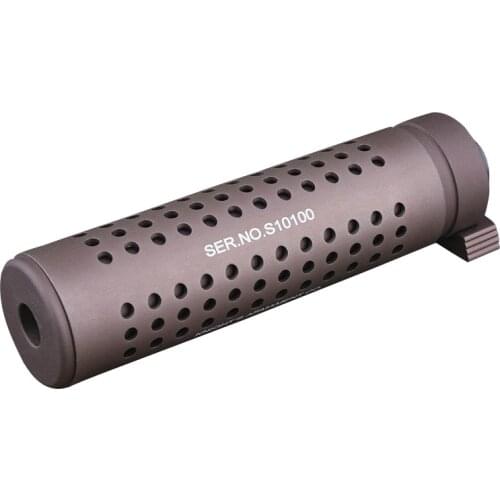 Tactiacl toy CCW 14mm KAC PDW QD silencer w/ flash hider( Short ) Arisoft Upgrade Material Muffler Decoration AK105 MI51