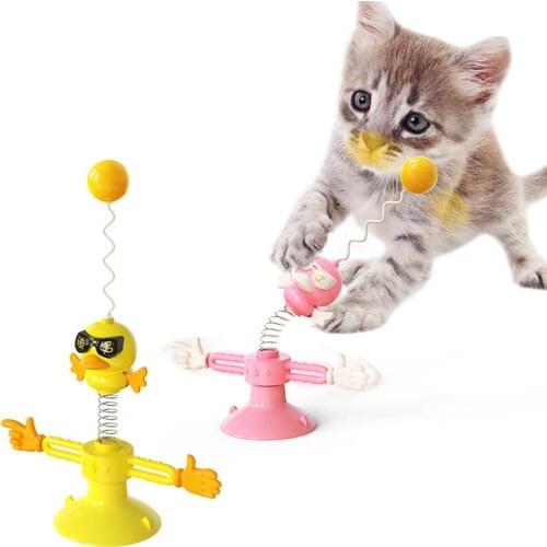 Pet Supplies Cat Toy Turntable Windmill Tumbler Funny Cat Stick