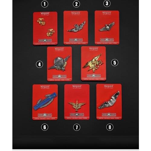 US ARMY OFFICER MILITARY UNIFORM STAR GENERAL RANK INSIGNIA METAL MARINE CORPS BADGE PIN