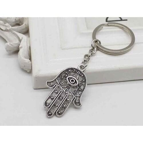 1 PCS fashion pendant keychain Fatima key chain accessories jewelry gifts