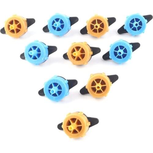 100pcs Pressure Compensation Dripper 2L/8L Detachable Orchard Greenhouse Micro Irrigation Dripper for Gardening Automatic Wateri