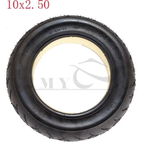 10x2.50 solid tire tubeless for Quick 3 ZERO 10X Inokim OX Folding Electric Scooter 10-inch Mini Motorrad Razor