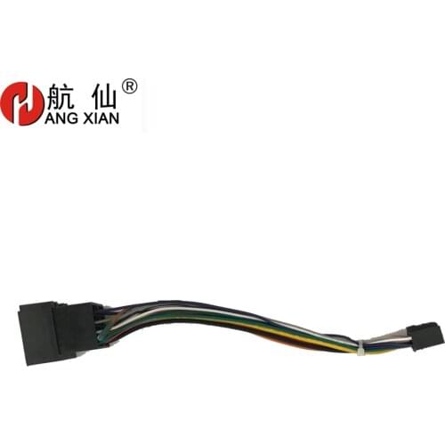 2 din Car Radio Female ISO Radio Plug Power Adapter Wiring Harness Special for Zotye T600 T200 Z300 x5 harness power cable
