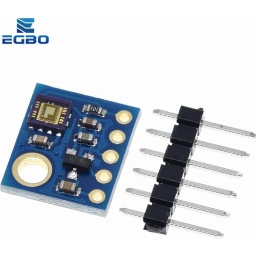 EGBO GY-8511 ML8511 UVB UV Rays Sensor Breakout Test Module Detector Analog Output with pin For Arduino